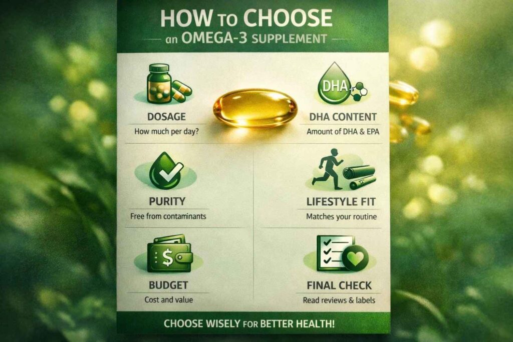 factors to consider when choosing vegan omega-3 capsules in India