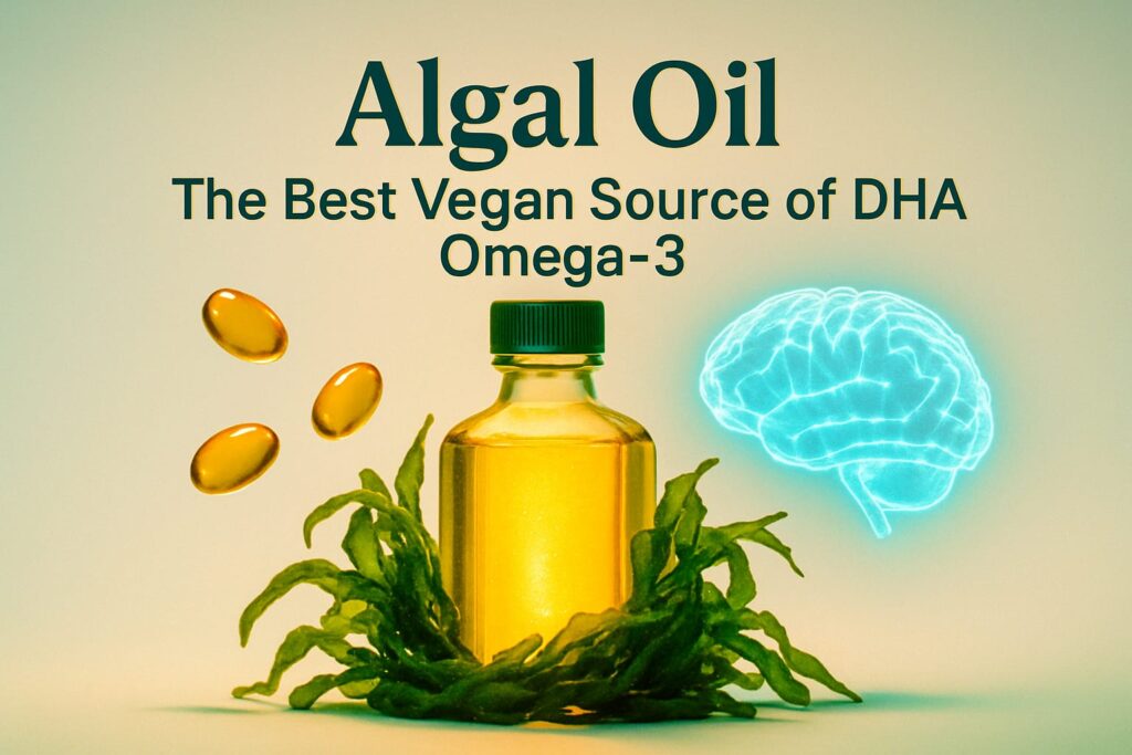 Algal oil is the best vegan source of DHA omega 3
