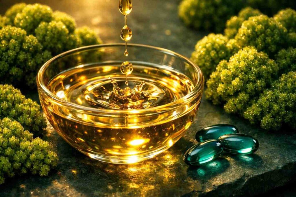Algal oil capsules as the best vegan DHA source of omega-3