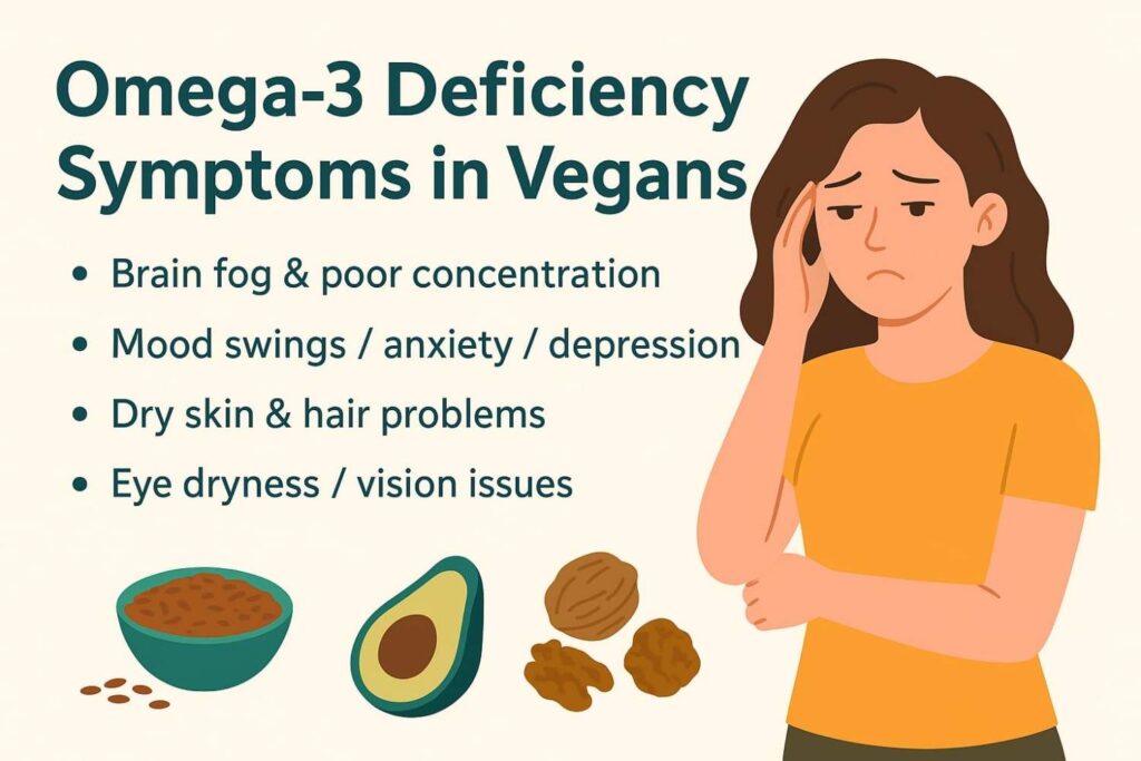 Omega 3 Deficiency Symptoms in Vegans