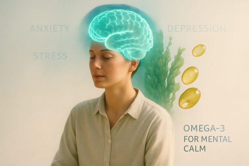 Omega 3 for Anxiety, Stress & Depression