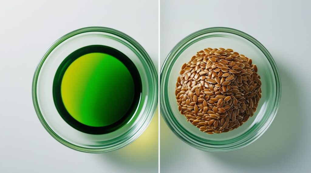Algal Oil DHA vs Flaxseed Omega-3