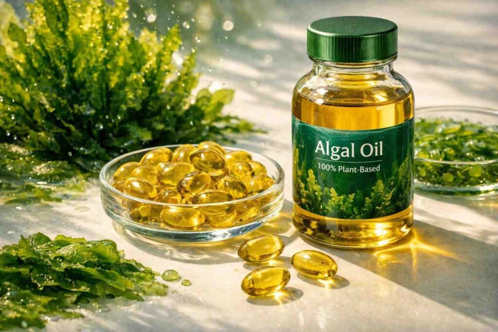 best vegan DHA algal oil source