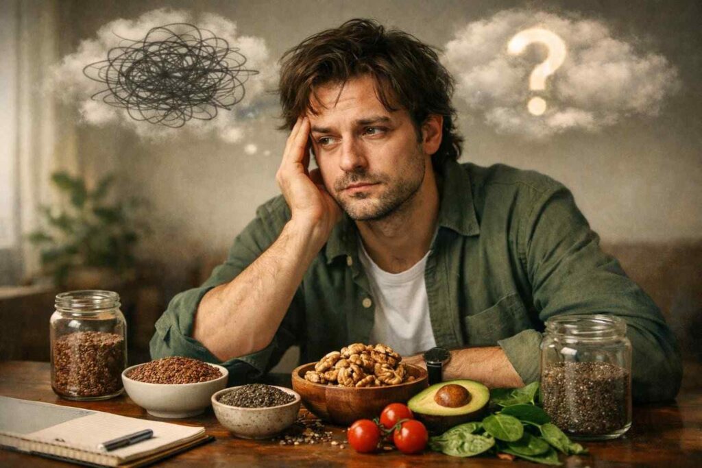 vegan brain fog focus issue