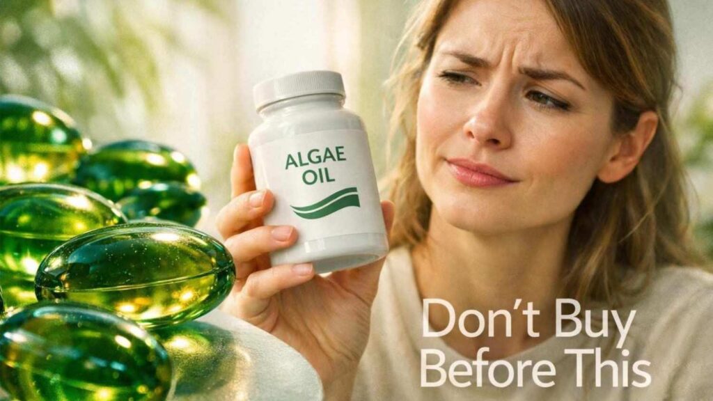 how to identify high quality algal oil supplement capsules and label comparison