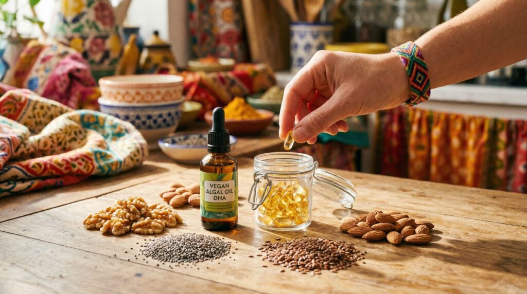 Liquid vs Capsule Vegan DHA in India