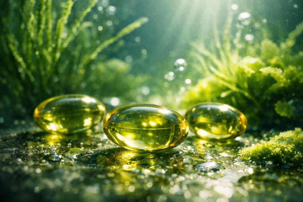 algae based DHA supplement for vegetarians omega 3 source