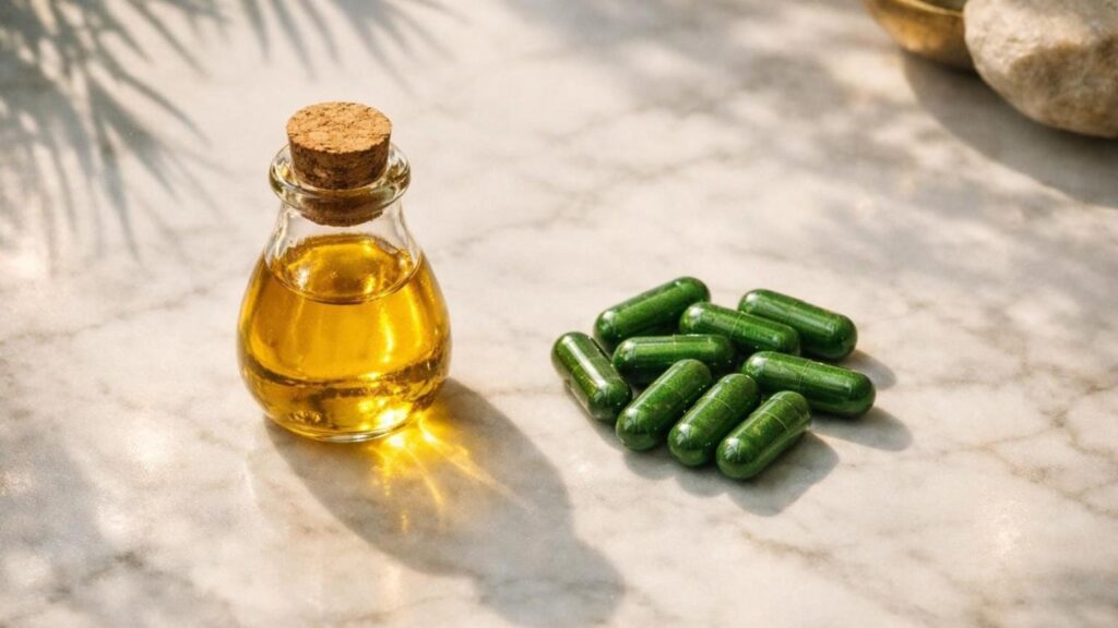 liquid vs capsule vegan DHA in India