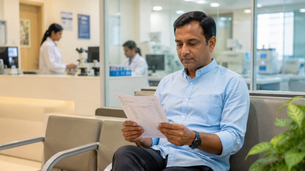 which blood test shows DHA deficiency in vegetarians omega 3 levels check India