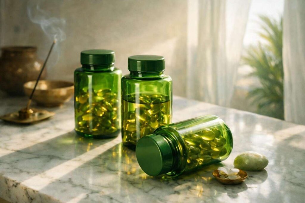 Best vegan omega 3 supplements for diabetics in India — algal DHA capsules