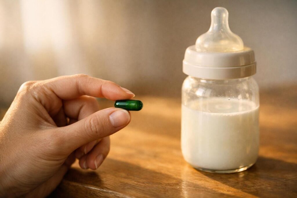 Best vegan DHA supplements for breastfeeding mothers in India — algal oil options