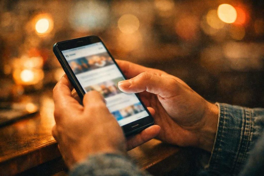 Checking a brand website for testing information