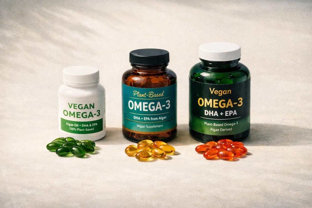 3 vegan omega 3 products for cholesterol compared