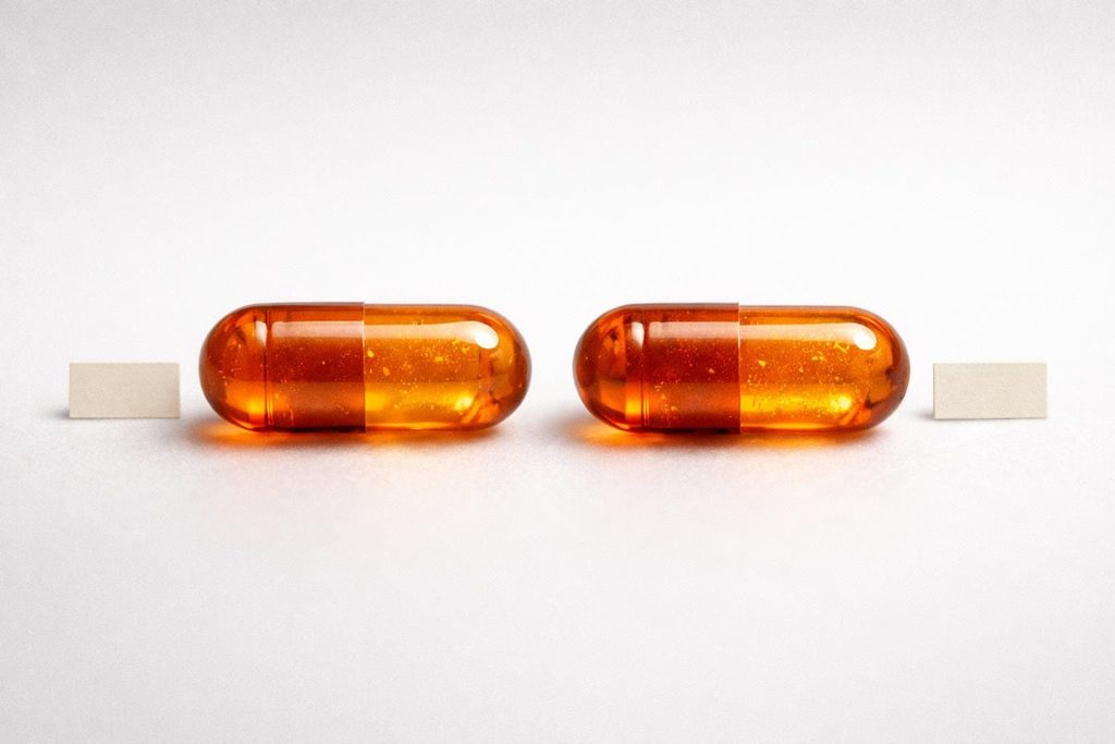 Vegan EPA and DHA capsules compared for liver support