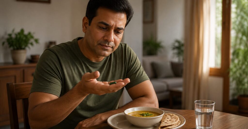 Best vegan omega 3 for men in India — algal DHA for heart brain and recovery