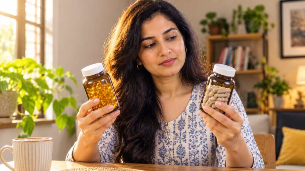 Vegan omega 3 vs ashwagandha in India — comparing which supplement to take first