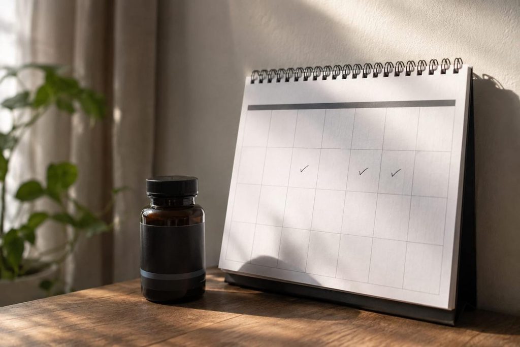 Tracking consistency when taking omega 3 daily