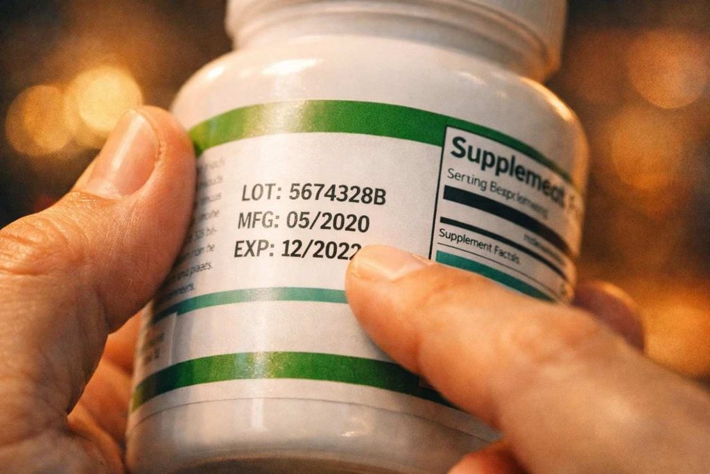 Checking expiry before buying omega 3 combo