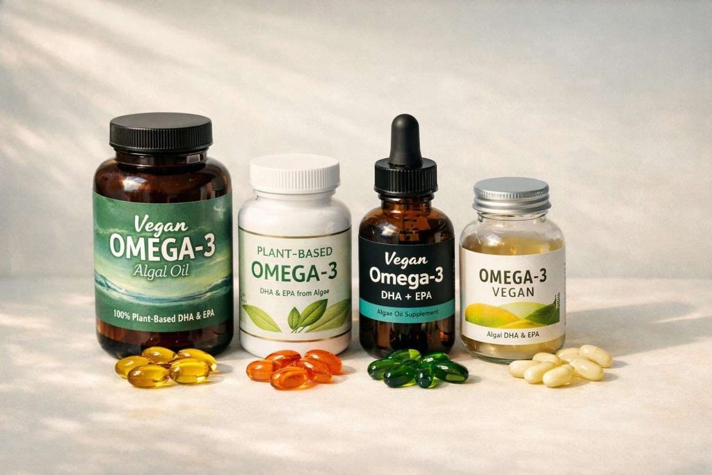 4 vegan omega 3 products for bone health compared