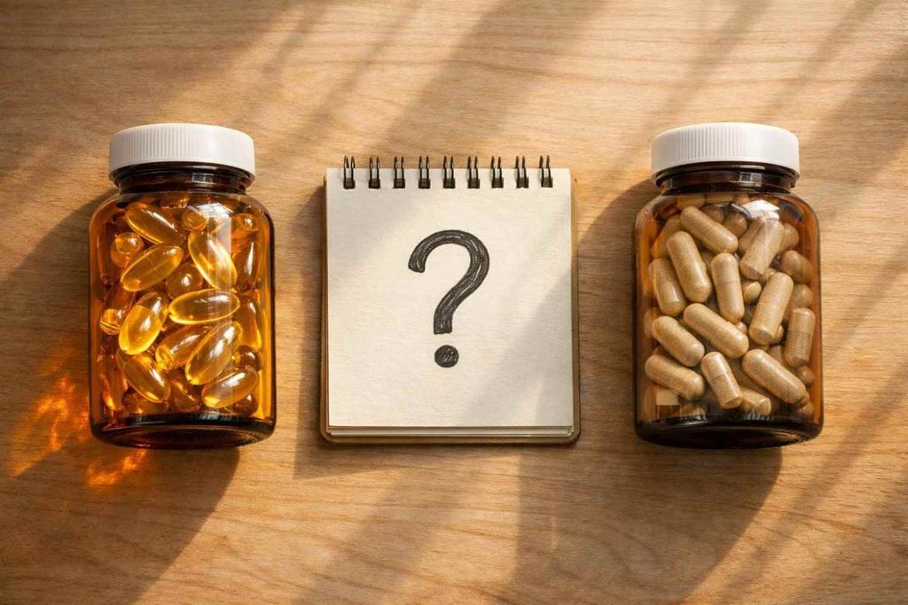 Choosing between vegan omega 3 and ashwagandha based on your health goal